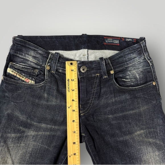 DIESEL GRUPEE Stretch Jogg Sweat Pants Jeans Women Size 25 - Picture 3 of 11